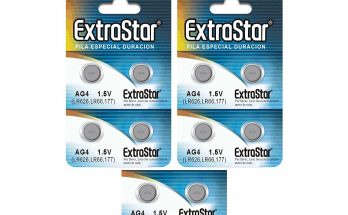 Batterie a bottone pile 1,5v AG4 377A SR66 LR626 SG4 SR626 - ExtraStar