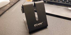 Supporto per Smartphone Tablet alluminio metallo nero - ECandy