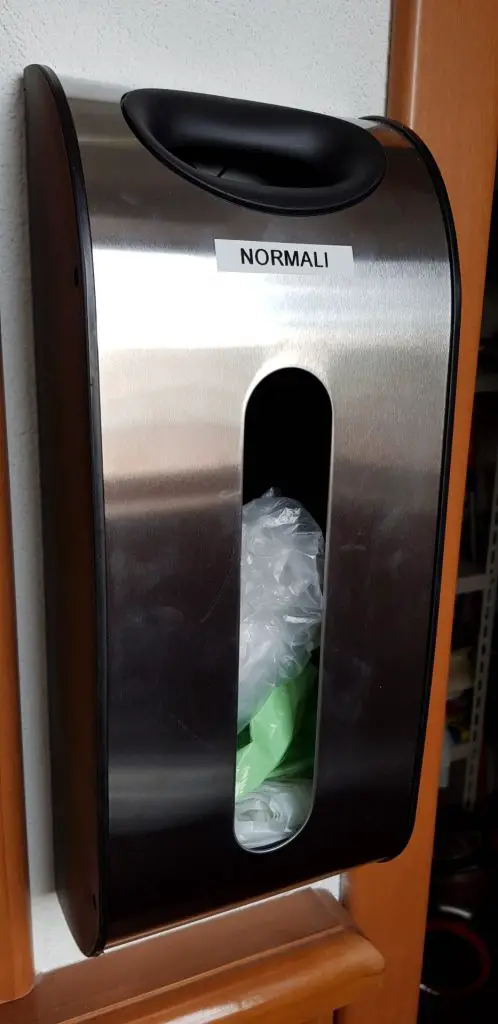 Simplehuman - Porta Sacchetti da Parete in Acciaio Inox Satinato